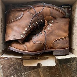 Red Wing Iron Ranger in color Cooper